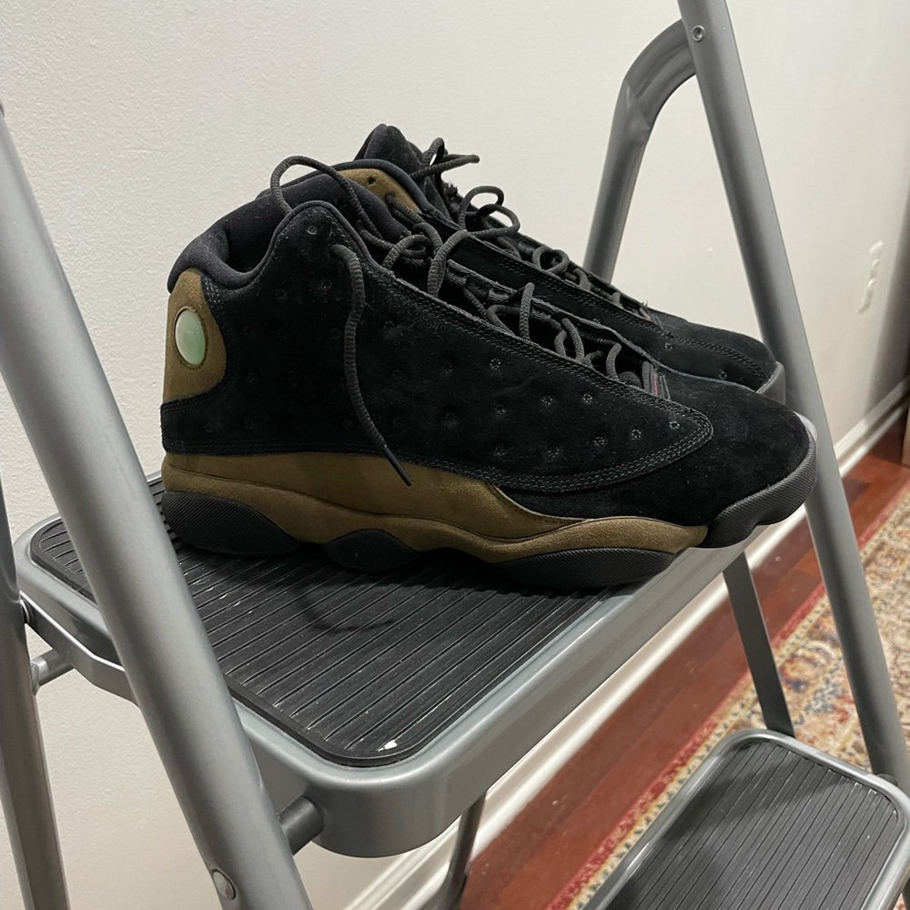 Air Jordan 13 “Black & Olive” Mens Size 10.5